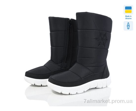 Дутики женские утепленные зима 303 БП чорний (6 пар р.36-41) "Favorit" недорого оптом от прямого поставщика Фотография Дутики женские утепленные зима 303 БП чорний (6 пар р.36-41) "Favorit" недорого оптом от прямого поставщика