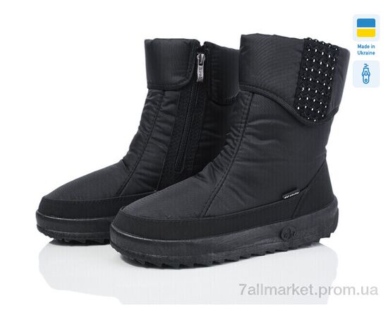 Дутики женские утепленные зима 702-5 чорний (6 пар р.38-42) "Favorit" недорого оптом от прямого поставщика Фотография Дутики женские утепленные зима 702-5 чорний (6 пар р.38-42) "Favorit" недорого оптом от прямого поставщика