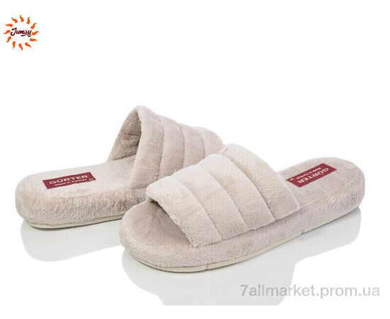 Тапки жіночі для будинку Весна/осінь 0H беж (8 пар р.37-40) "Jumay" недорого оптом від прямого постачальника Тапки жіночі для будинку Весна/осінь 0H беж (8 пар р.37-40) "Jumay" недорого оптом від прямого постачальника
