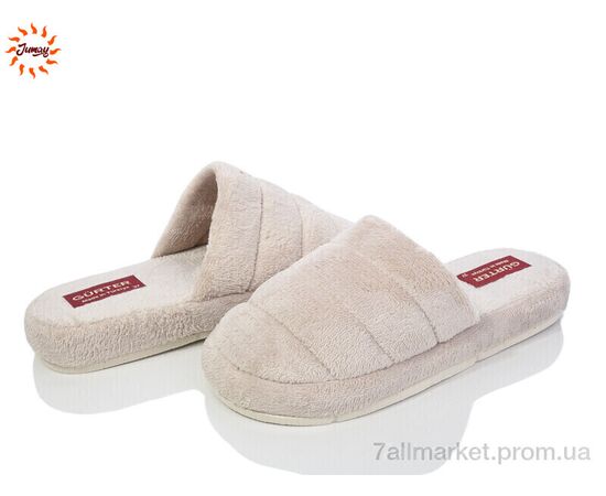Тапки жіночі для будинку Весна/осінь 3H беж (8 пар р.37-40) "Jumay" недорого оптом від прямого постачальника Тапки жіночі для будинку Весна/осінь 3H беж (8 пар р.37-40) "Jumay" недорого оптом від прямого постачальника