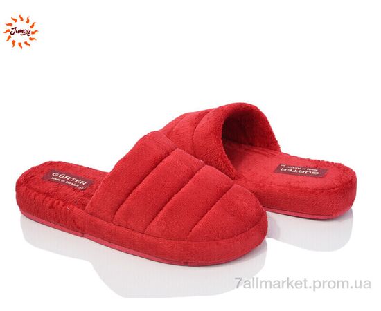 Тапки жіночі для будинку Весна/осінь 3H червоний (8 пар р.37-40) "Jumay" недорого оптом від прямого постачальника Тапки жіночі для будинку Весна/осінь 3H червоний (8 пар р.37-40) "Jumay" недорого оптом від прямого постачальника