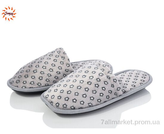 Тапки жіночі для будинку Весна/осінь Капці жін зірка сірий (7 пар р.37-40) "Jumay" недорого оптом від прямого постачальника Тапки жіночі для будинку Весна/осінь Капці жін зірка сірий (7 пар р.37-40) "Jumay" недорого оптом від прямого постачальника