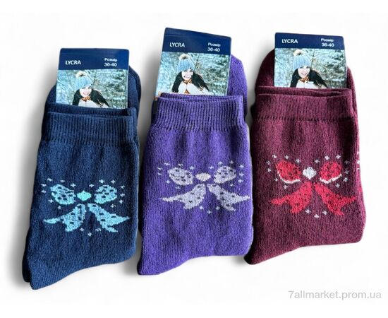 Носки женские Зима 162 mix (12 шт. р.сетка 37-41) "Алия" недорого оптом от прямого поставщика Фотография Носки женские Зима 162 mix (12 шт. р.сетка 37-41) "Алия" недорого оптом от прямого поставщика