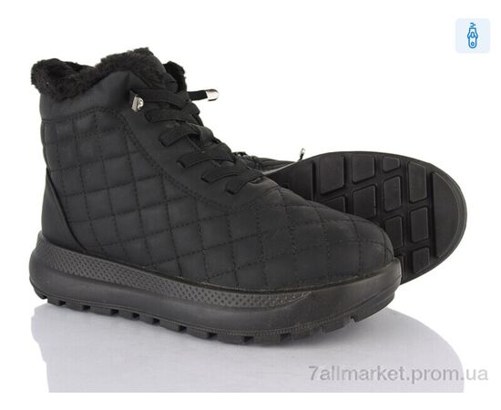 Ботинки женские стильные зима 60955 black (8 пар р.37-42) "Baolikang" недорого оптом от прямого поставщика Фотография Ботинки женские стильные зима 60955 black (8 пар р.37-42) "Baolikang" недорого оптом от прямого поставщика