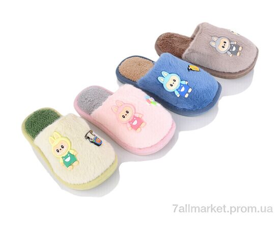 Тапки детские домашние зима 6002 mix (12 пар р.30-35) "BABYSHOP" недорого оптом от прямого поставщика Фотография Тапки детские домашние зима 6002 mix (12 пар р.30-35) "BABYSHOP" недорого оптом от прямого поставщика