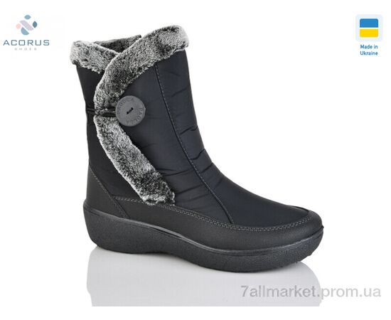 Дутики жіночі утеплені Зима P226 чорний (8 пар р.37-42) "Acorus" недорого оптом від прямого постачальника Дутики жіночі утеплені Зима P226 чорний (8 пар р.37-42) "Acorus" недорого оптом від прямого постачальника