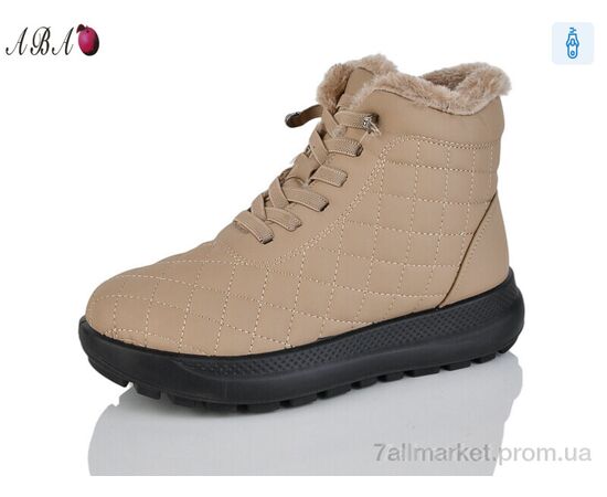 Ботинки женские стильные зима 60955 beige (8 пар р.37-42) "Aba" недорого оптом от прямого поставщика Фотография Ботинки женские стильные зима 60955 beige (8 пар р.37-42) "Aba" недорого оптом от прямого поставщика