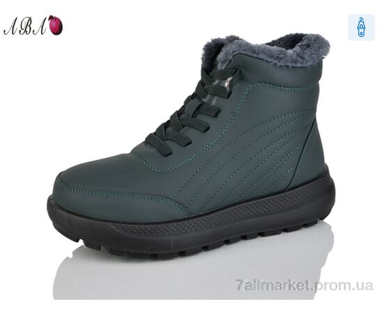 Черевики жіночі стильні Зима 60966 green (8 пар р.37-42) "Aba" недорого оптом від прямого постачальника Черевики жіночі стильні Зима 60966 green (8 пар р.37-42) "Aba" недорого оптом від прямого постачальника