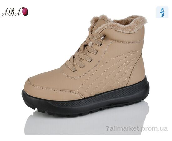 Черевики жіночі стильні Зима 60966 beige (8 пар р.37-42) "Aba" недорого оптом від прямого постачальника Черевики жіночі стильні Зима 60966 beige (8 пар р.37-42) "Aba" недорого оптом від прямого постачальника