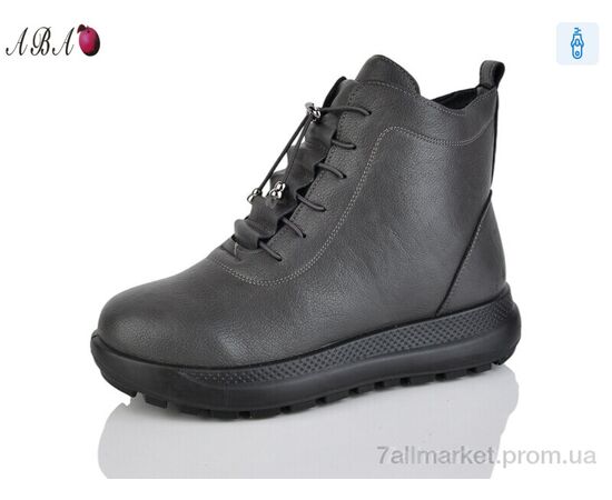 Ботинки женские стильные зима 60999 grey (8 пар р.37-42) "Aba" недорого оптом от прямого поставщика Фотография Ботинки женские стильные зима 60999 grey (8 пар р.37-42) "Aba" недорого оптом от прямого поставщика