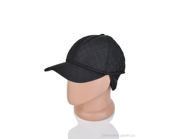 Кепка для чоловіків Зима 29-08 black (12 шт. р.сітка56-60) "TUZZI" недорого оптом від прямого постачальника Кепка для чоловіків Зима 29-08 black (12 шт. р.сітка56-60) "TUZZI" недорого оптом від прямого постачальника