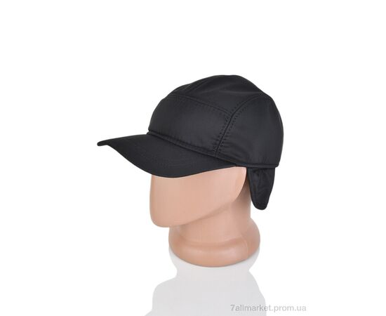 Кепка для чоловіків Зима 29-11 black (12 шт. р.сітка56-60) "TUZZI" недорого оптом від прямого постачальника Кепка для чоловіків Зима 29-11 black (12 шт. р.сітка56-60) "TUZZI" недорого оптом від прямого постачальника