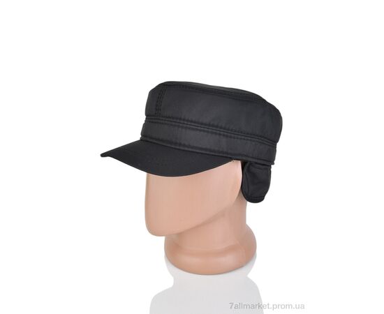 Кепка для чоловіків Зима 29-10 black (5 шт. р.сітка56-60) "TUZZI" недорого оптом від прямого постачальника Кепка для чоловіків Зима 29-10 black (5 шт. р.сітка56-60) "TUZZI" недорого оптом від прямого постачальника