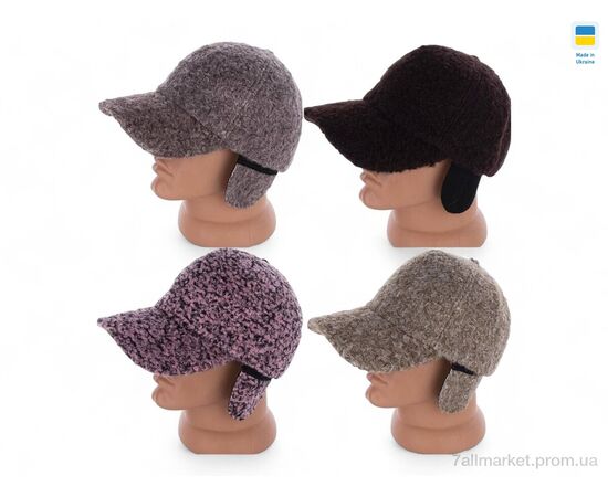 Кепка женская Зима 0433 mix (4 шт. р.сетка 52-62) "Mabi" недорого оптом от прямого поставщика Фотография Кепка женская Зима 0433 mix (4 шт. р.сетка 52-62) "Mabi" недорого оптом от прямого поставщика