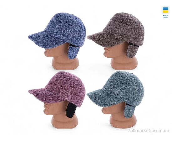 Кепка женская Зима 0436 mix (4 шт. р.сетка 52-62) "Mabi" недорого оптом от прямого поставщика Фотография Кепка женская Зима 0436 mix (4 шт. р.сетка 52-62) "Mabi" недорого оптом от прямого поставщика