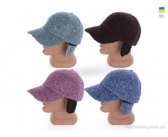 Кепка женская Зима 0437 mix (4 шт. р.сетка 52-62) "Mabi" недорого оптом от прямого поставщика Фотография Кепка женская Зима 0437 mix (4 шт. р.сетка 52-62) "Mabi" недорого оптом от прямого поставщика