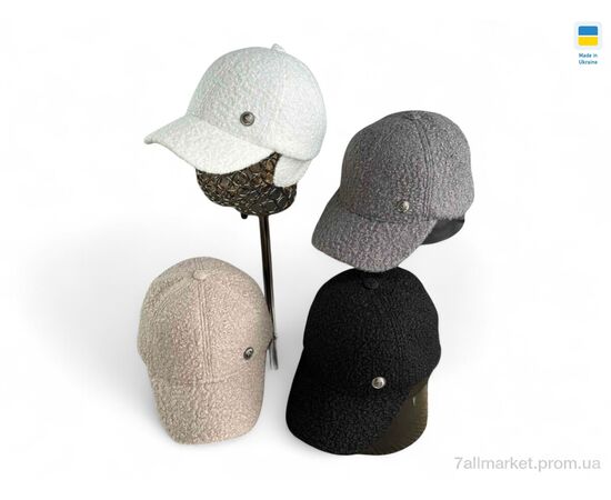 Кепка женская Зима 0445 mix (4 шт. р.сетка 52-62) "Mabi" недорого оптом от прямого поставщика Фотография Кепка женская Зима 0445 mix (4 шт. р.сетка 52-62) "Mabi" недорого оптом от прямого поставщика