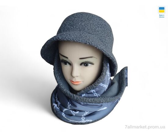 Капелюх жіночий Зима 0467 grey (4 шт. р.сіткаOne size) "Mabi" недорого оптом від прямого постачальника Капелюх жіночий Зима 0467 grey (4 шт. р.сіткаOne size) "Mabi" недорого оптом від прямого постачальника