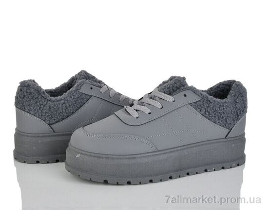 Кроссовки женские модные зима T018 grey (8 пар р.36-41) "Baolikang" недорого оптом от прямого поставщика Фотография Кроссовки женские модные зима T018 grey (8 пар р.36-41) "Baolikang" недорого оптом от прямого поставщика