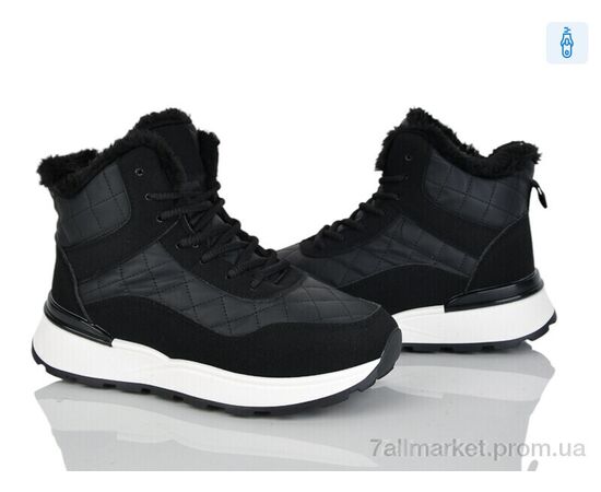 Ботинки женские стильные зима 8711 black (8 пар р.36-41) "Baolikang" недорого оптом от прямого поставщика Фотография Ботинки женские стильные зима 8711 black (8 пар р.36-41) "Baolikang" недорого оптом от прямого поставщика