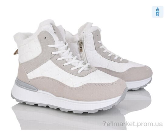 Ботинки женские стильные зима 8711 white-grey (8 пар р.36-41) "Baolikang" недорого оптом от прямого поставщика Фотография Ботинки женские стильные зима 8711 white-grey (8 пар р.36-41) "Baolikang" недорого оптом от прямого поставщика