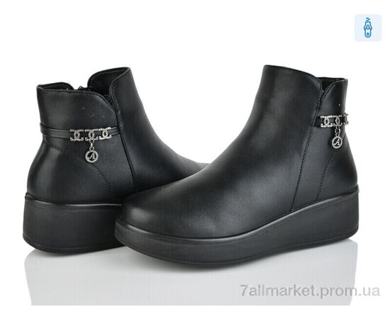 Ботинки женские стильные зима G16-1 (8 пар р.37-43) "Baolikang" недорого оптом от прямого поставщика Фотография Ботинки женские стильные зима G16-1 (8 пар р.37-43) "Baolikang" недорого оптом от прямого поставщика