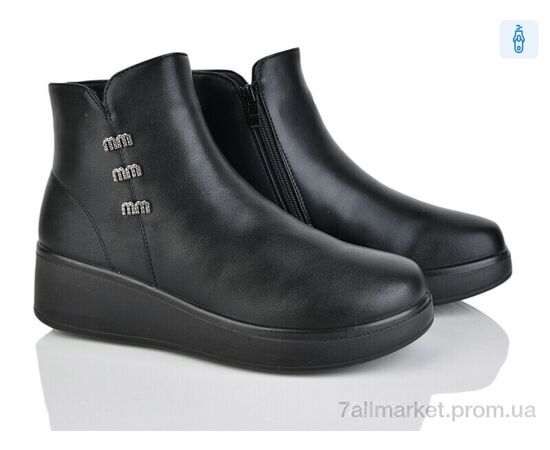 Ботинки женские стильные зима G17-1 (8 пар р.37-43) "Baolikang" недорого оптом от прямого поставщика Фотография Ботинки женские стильные зима G17-1 (8 пар р.37-43) "Baolikang" недорого оптом от прямого поставщика