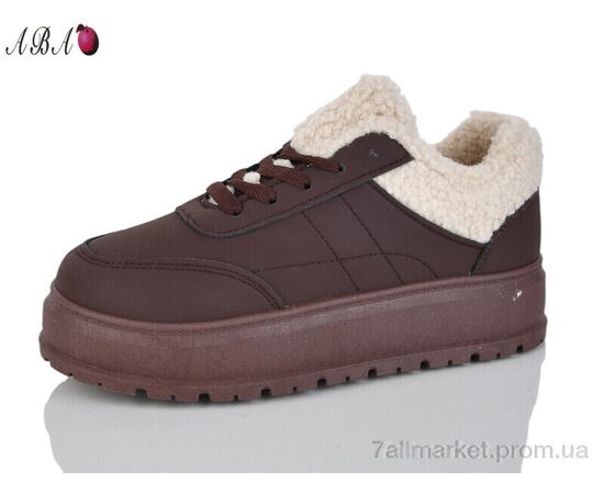 Кросівки жіночі модні Зима T018 d.brown (8 пар р.36-41) "Aba" недорого оптом від прямого постачальника Кросівки жіночі модні Зима T018 d.brown (8 пар р.36-41) "Aba" недорого оптом від прямого постачальника