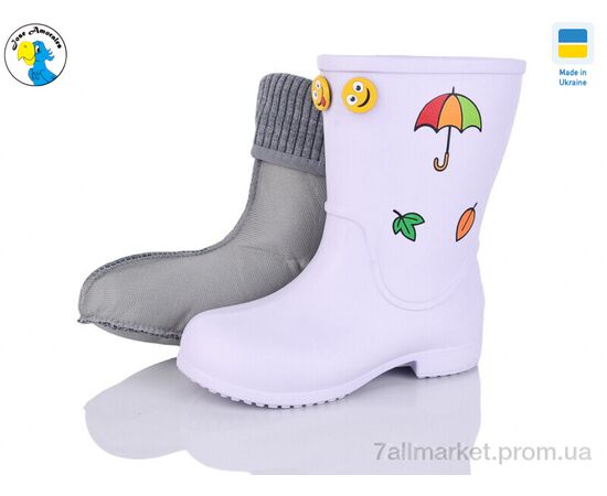 Сапоги из пены детские Весна/осень 123160-2 (8 пар р.28-34) "Jose Amorales" недорого оптом от прямого поставщика Фотография Сапоги из пены детские Весна/осень 123160-2 (8 пар р.28-34) "Jose Amorales" недорого оптом от прямого поставщика