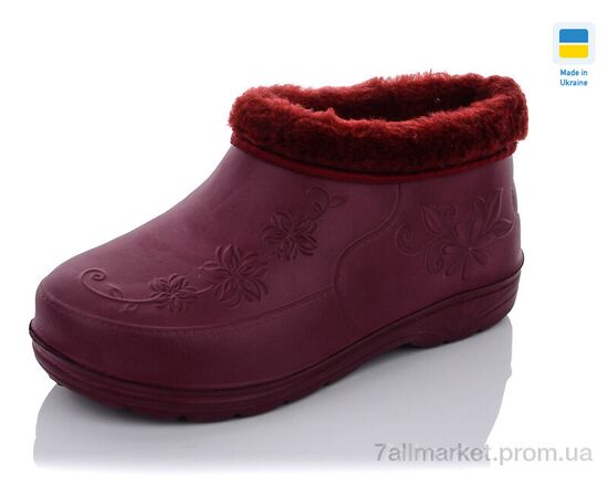 Калоші жіночі Зима Паяс Г мех Ж цветок бордовый (8 пар р.38-41) "Progress" недорого оптом від прямого постачальника Калоші жіночі Зима Паяс Г мех Ж цветок бордовый (8 пар р.38-41) "Progress" недорого оптом від прямого постачальника