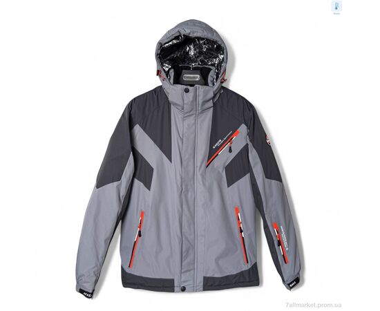 Куртка мужская Зима S23030-22 grey (5 шт. р.сетка M-3XL) "Audsa" недорого оптом от прямого поставщика Фотография Куртка мужская Зима S23030-22 grey (5 шт. р.сетка M-3XL) "Audsa" недорого оптом от прямого поставщика