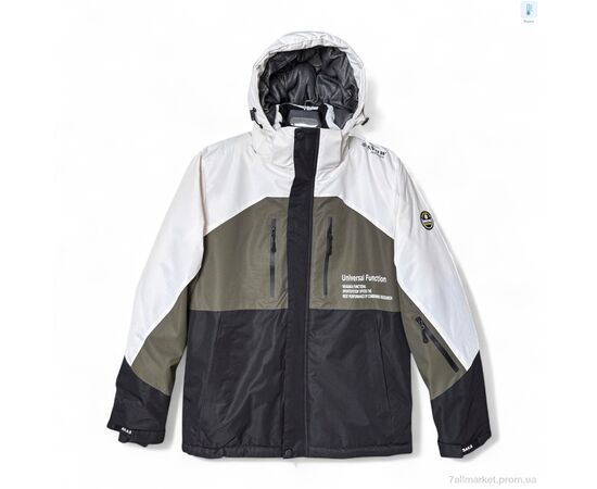 Куртка мужская Зима S24007-60 white-khaki-black (5 шт. р.сетка M-3XL) "Audsa" недорого оптом от прямого поставщика Фотография Куртка мужская Зима S24007-60 white-khaki-black (5 шт. р.сетка M-3XL) "Audsa" недорого оптом от прямого поставщика