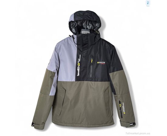 Куртка мужская Зима S24039-10 khaki-grey-black (5 шт. р.сетка M-3XL) "Audsa" недорого оптом от прямого поставщика Фотография Куртка мужская Зима S24039-10 khaki-grey-black (5 шт. р.сетка M-3XL) "Audsa" недорого оптом от прямого поставщика