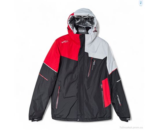 Куртка мужская Зима S22068-61 grey-red (5 шт. р.сетка M-3XL) "Audsa" недорого оптом от прямого поставщика Фотография Куртка мужская Зима S22068-61 grey-red (5 шт. р.сетка M-3XL) "Audsa" недорого оптом от прямого поставщика