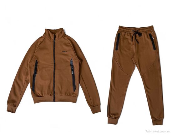 Спортивный костюм мужской Зима A116 brown (5 шт. р.сетка M-3XL) "Audsa" недорого оптом от прямого поставщика Фотография Спортивный костюм мужской Зима A116 brown (5 шт. р.сетка M-3XL) "Audsa" недорого оптом от прямого поставщика