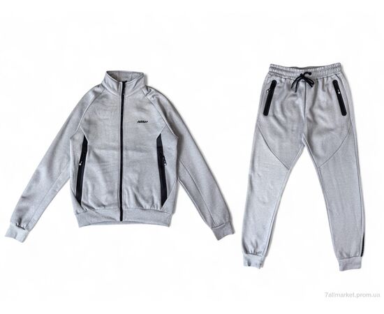 Спортивный костюм мужской Зима A116 grey (5 шт. р.сетка M-3XL) "Audsa" недорого оптом от прямого поставщика Фотография Спортивный костюм мужской Зима A116 grey (5 шт. р.сетка M-3XL) "Audsa" недорого оптом от прямого поставщика