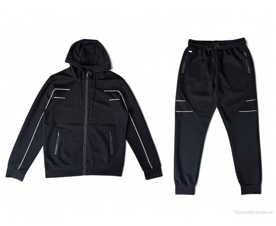 Спортивный костюм мужской Зима A142-1 black (5 шт. р.сетка 2XL-6XL) "Audsa" недорого оптом от прямого поставщика Фотография Спортивный костюм мужской Зима A142-1 black (5 шт. р.сетка 2XL-6XL) "Audsa" недорого оптом от прямого поставщика