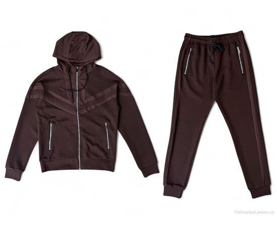 Спортивный костюм мужской Зима A137 brown (5 шт. р.сетка M-3XL) "Audsa" недорого оптом от прямого поставщика Фотография Спортивный костюм мужской Зима A137 brown (5 шт. р.сетка M-3XL) "Audsa" недорого оптом от прямого поставщика