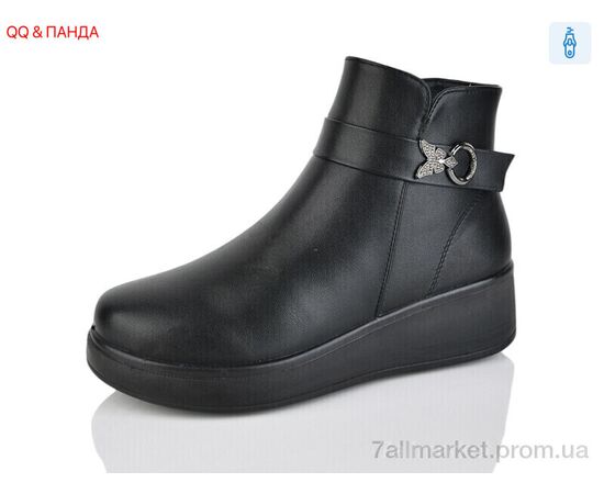 Черевики жіночі стильні Зима G13-1 (8 пар р.37-43) "QQ&Панда" недорого оптом від прямого постачальника Черевики жіночі стильні Зима G13-1 (8 пар р.37-43) "QQ&Панда" недорого оптом від прямого постачальника