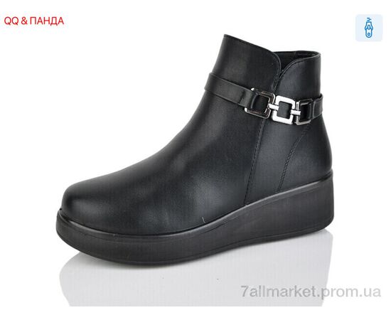 Черевики жіночі стильні Зима G15-1 (8 пар р.37-43) "QQ&Панда" недорого оптом від прямого постачальника Черевики жіночі стильні Зима G15-1 (8 пар р.37-43) "QQ&Панда" недорого оптом від прямого постачальника