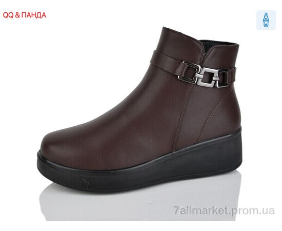 Черевики жіночі стильні Зима G15-2 (8 пар р.37-43) "QQ&Панда" недорого оптом від прямого постачальника Черевики жіночі стильні Зима G15-2 (8 пар р.37-43) "QQ&Панда" недорого оптом від прямого постачальника