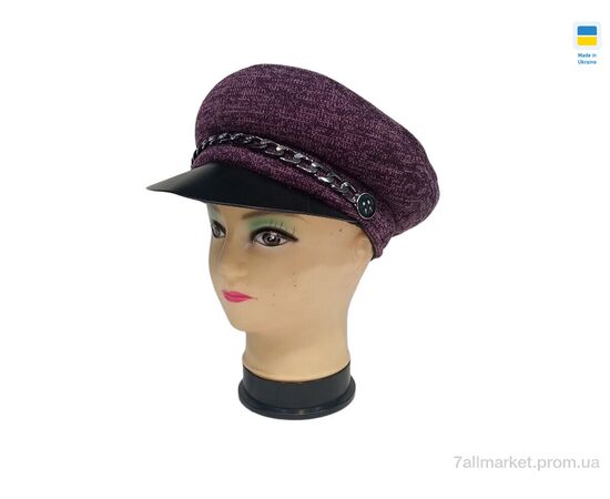 Кепка женская Зима 0480 бордовий (5 шт. р.сетка 56-62) "Mabi" недорого оптом от прямого поставщика Фотография Кепка женская Зима 0480 бордовий (5 шт. р.сетка 56-62) "Mabi" недорого оптом от прямого поставщика