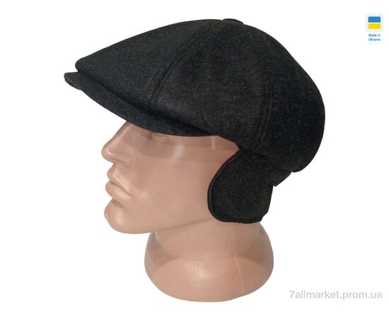 Кепка для мужчин Зима 0489 сірий (5 шт. р.сетка 56-60) "Mabi" недорого оптом от прямого поставщика Фотография Кепка для мужчин Зима 0489 сірий (5 шт. р.сетка 56-60) "Mabi" недорого оптом от прямого поставщика