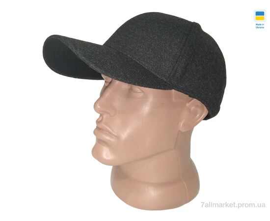 Кепка для мужчин Зима 0492 графіт (3 шт. р.сетка M-XL) "Mabi" недорого оптом от прямого поставщика Фотография Кепка для мужчин Зима 0492 графіт (3 шт. р.сетка M-XL) "Mabi" недорого оптом от прямого поставщика