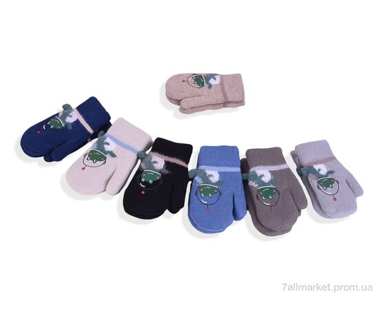 Варежки детские Зима 2711 mix (12 шт. р.сетка 1-3) "KUINH" недорого оптом от прямого поставщика Фотография Варежки детские Зима 2711 mix (12 шт. р.сетка 1-3) "KUINH" недорого оптом от прямого поставщика