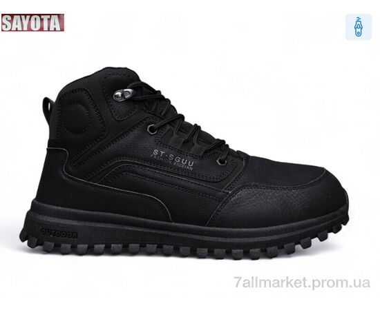 Ботинки мужские стильные зима 982-1 (8 пар р.41-46) "Sayota" недорого оптом от прямого поставщика Фотография Ботинки мужские стильные зима 982-1 (8 пар р.41-46) "Sayota" недорого оптом от прямого поставщика