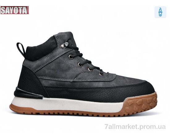 Ботинки мужские стильные зима 993-6 (8 пар р.41-46) "Sayota" недорого оптом от прямого поставщика Фотография Ботинки мужские стильные зима 993-6 (8 пар р.41-46) "Sayota" недорого оптом от прямого поставщика