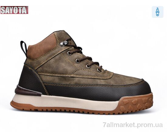 Ботинки мужские стильные зима 993-9 (8 пар р.41-46) "Sayota" недорого оптом от прямого поставщика Фотография Ботинки мужские стильные зима 993-9 (8 пар р.41-46) "Sayota" недорого оптом от прямого поставщика