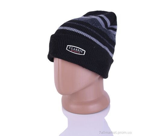 Шапка чоловіча Зима Y616-2 grey (5 шт. р.сітка54-60) "Red Hat" недорого оптом від прямого постачальника Шапка чоловіча Зима Y616-2 grey (5 шт. р.сітка54-60) "Red Hat" недорого оптом від прямого постачальника