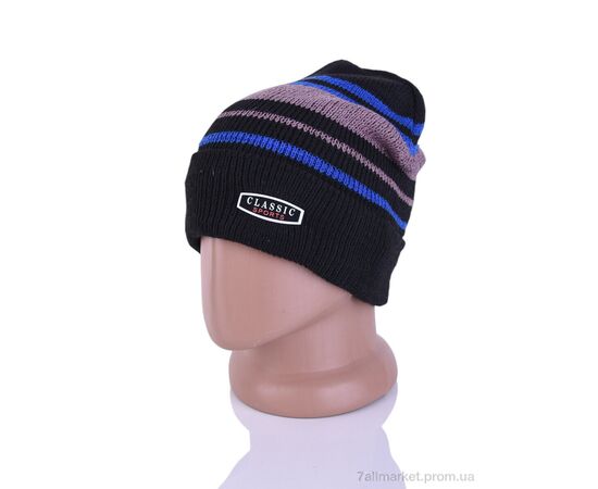 Шапка мужская Зима Y616-3 blue (5 шт. р.сетка 54-60) "Red Hat" недорого оптом от прямого поставщика Фотография Шапка мужская Зима Y616-3 blue (5 шт. р.сетка 54-60) "Red Hat" недорого оптом от прямого поставщика